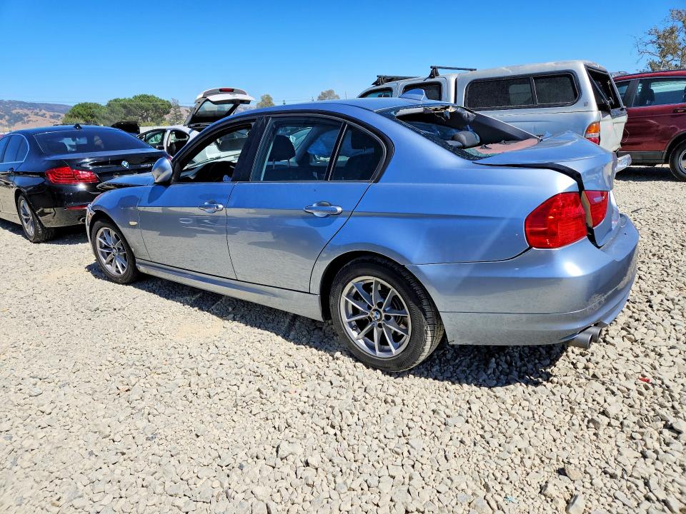 2010 BMW 3 series VIN WBAPH5G52ANM70912 COPART salvage auction — FRONT END, CA - SALVAGE CERTIFICATE, sold $525 on 2026-08-04 (photo 2)