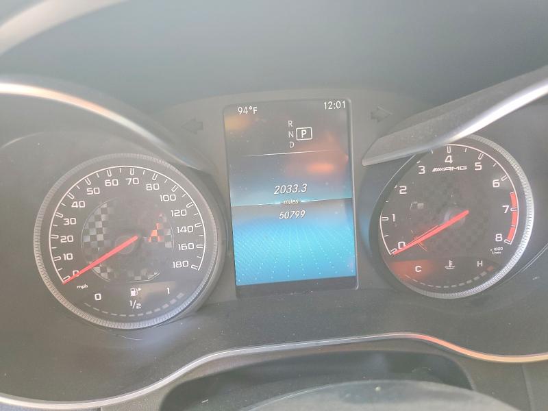 2021 Mercedes-benz Glc VIN W1N0G6EB0MG012552 COPART salvage auction — FRONT END, MO - CERT OF TITLE-REPOSSESSED (P), sold $19,000 on 2026-07-28 (photo 9)