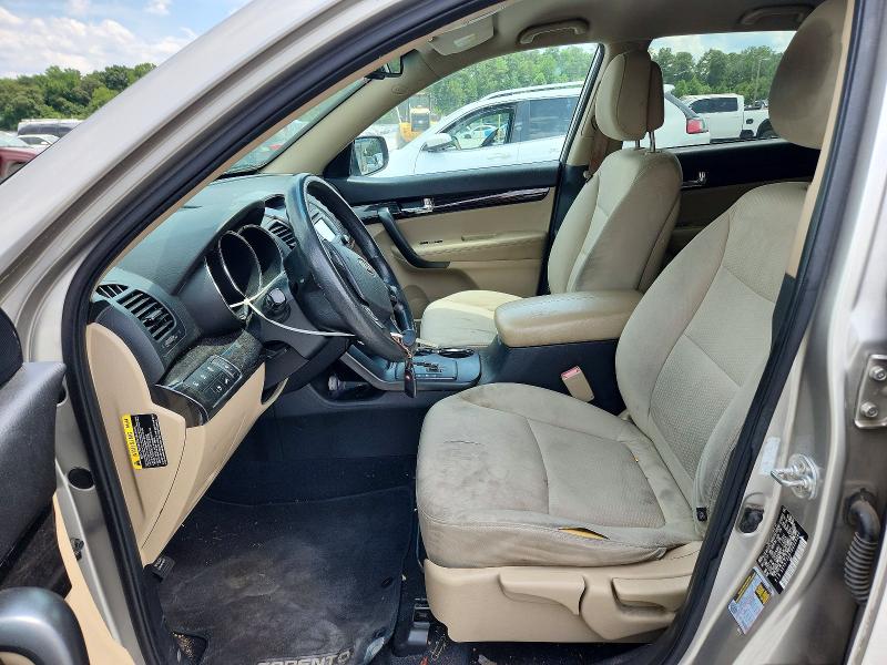 2013 Kia Sorento VIN 5XYKT3A67DG329542 COPART salvage auction — FRONT END, Ga - Cert Of Title-Salvage, sold $500 on 2026-07-16 (photo 7)