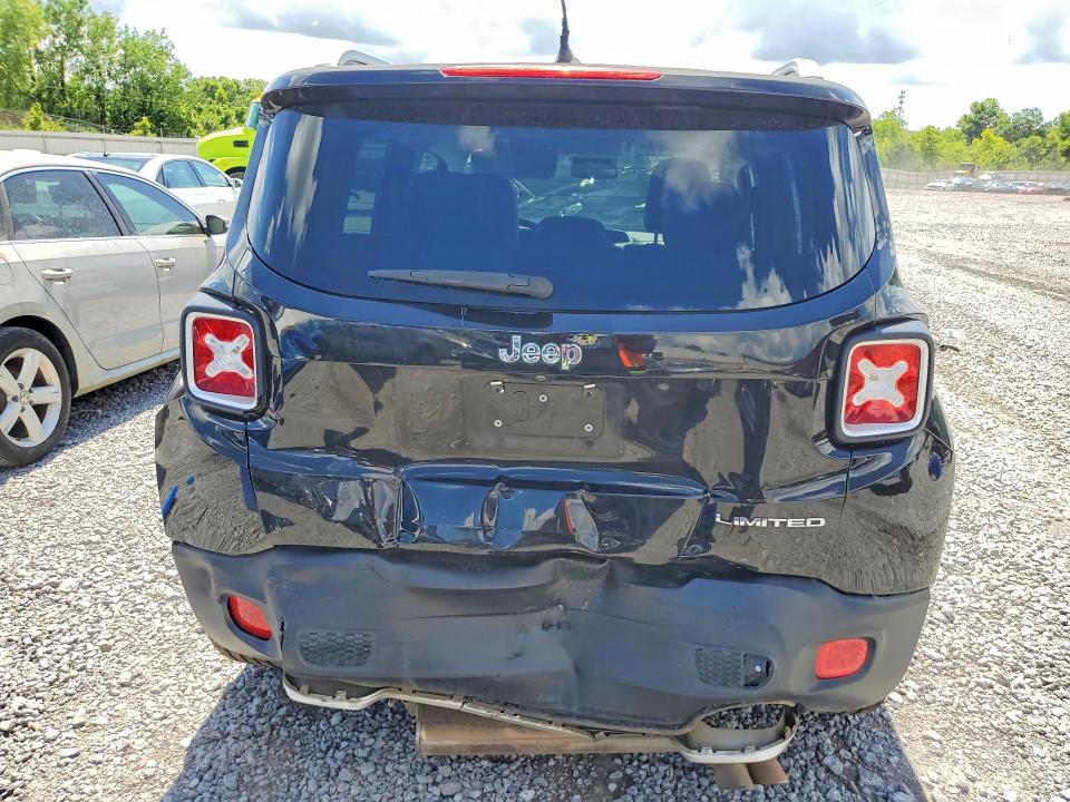 2016 Jeep Renegade VIN ZACCJADT6GPD52900 COPART salvage auction — REAR END, Al - Cert Of Title-Salvage Title, sold $1,000 on 2026-08-11 (photo 6)