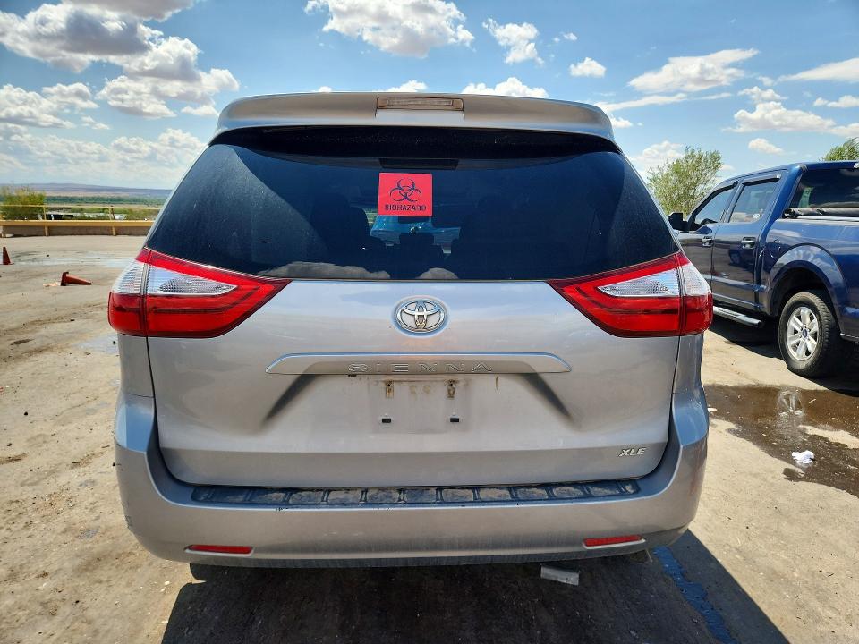 2015 Toyota Sienna VIN 5TDYK3DC0FS601577 COPART salvage auction — SIDE, Nm - Cert Of Title-Salvage, sold $1,750 on 2026-07-30 (photo 6)