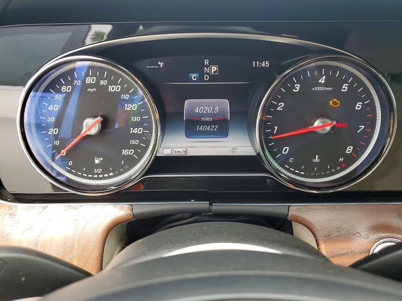 2017 Mercedes-benz VIN WDDZF4JB4HA053860 COPART salvage auction — FRONT END, Pa - Certificate Of Salvage, sold $975 on 2026-07-28 (photo 9)