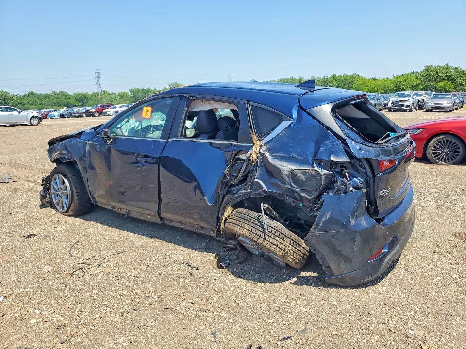 2025 Mazda Cx-5 VIN JM3KFBBL9S0678024 COPART salvage auction — ROLLOVER, CO - NON-REPAIRABLE CERT OF TITLE, sold $300 on 2026-07-20 (photo 2)