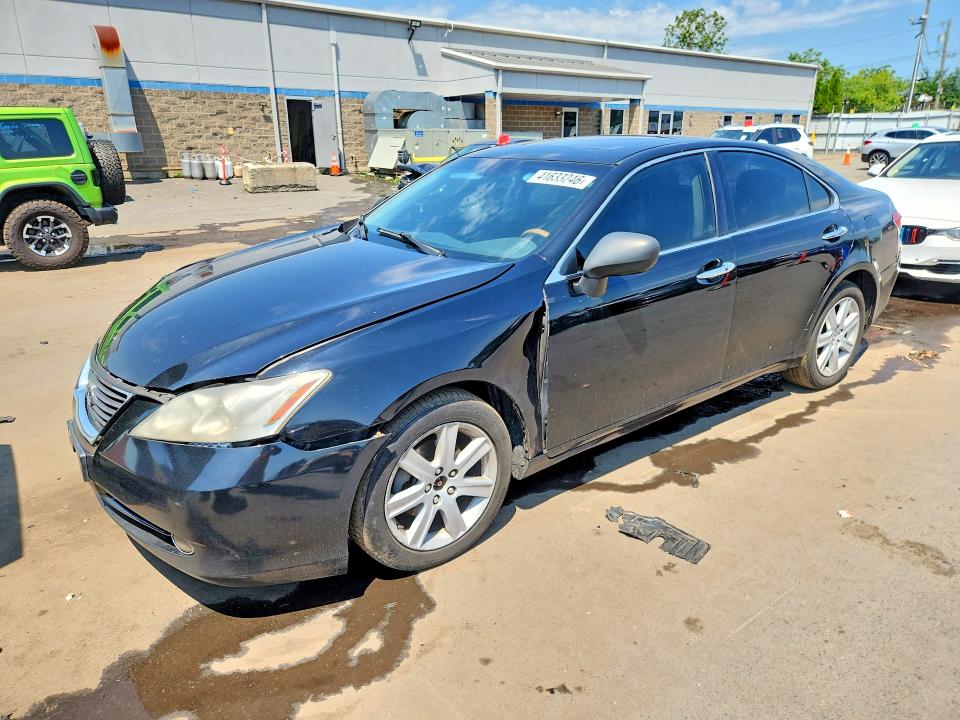 2007 Lexus Es 350 VIN JTHBJ46G372023268 COPART salvage auction — FRONT END, Ct - Cert Of Title-Salvage, sold $825 on 2026-07-14 (photo 1)