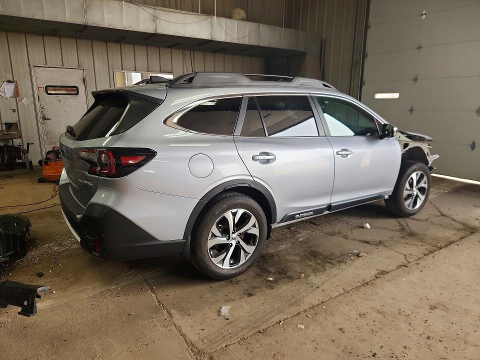 2021 Subaru Outback VIN 4S4BTANCXM3184131 COPART salvage auction — FRONT END, Wi - Cert Of Title-Salvage Vehicle, sold $7,700 on 2026-07-27 (photo 3)