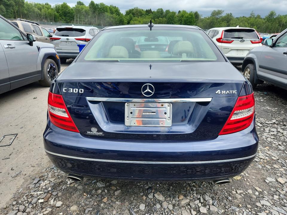 2014 Mercedes-benz VIN WDDGF8AB5EG180978 COPART salvage auction — FRONT END, Pa - Certificate Of Salvage, sold $750 on 2026-07-15 (photo 6)