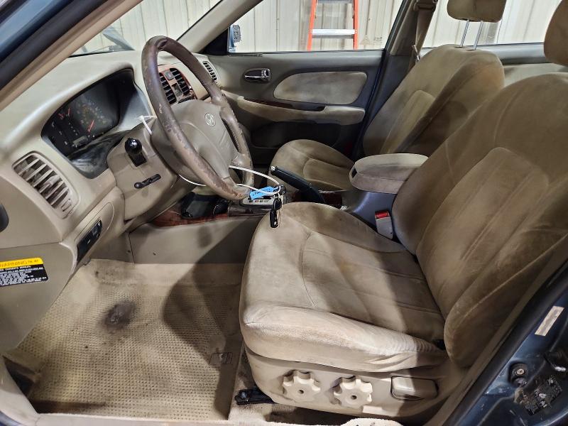 2005 Hyundai Sonata VIN KMHWF35H55A177410 COPART salvage auction — FRONT END, Pa - Certificate Of Salvage, sold $400 on 2026-07-17 (photo 7)