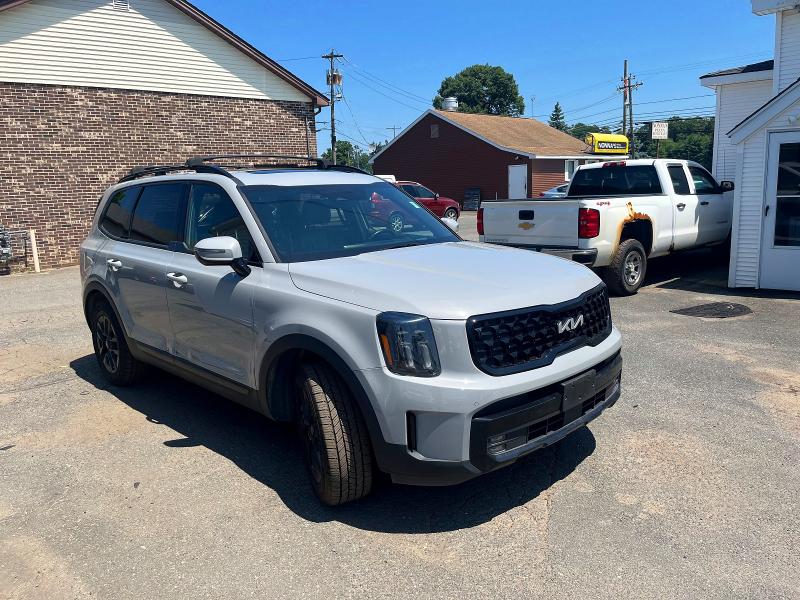 2024 Kia Telluride VIN 5XYP5DGC7RG423608 COPART salvage auction — SIDE, Salvage Title, sold $21,900 on 2026-07-23 (photo 4)