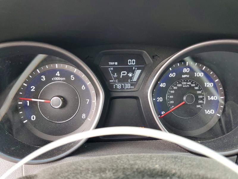 2014 Hyundai Elantra VIN 5NPDH4AE7EH492211 COPART salvage auction — FRONT END, Co - Public - Salvage Title, sold $325 on 2026-07-28 (photo 9)