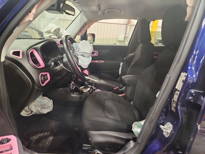 2017 Jeep Renegade VIN ZACCJBBB8HPF59399 COPART salvage auction — FRONT END, Pa - Cert Of Salv-R=Reconstructed, sold $675 on 2026-08-14 (photo 7)