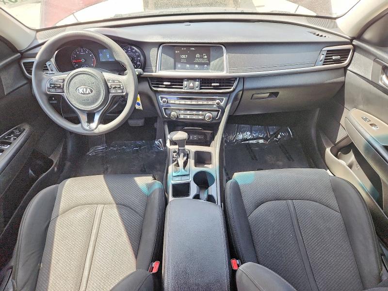 2018 Kia Optima VIN 5XXGT4L36JG200268 COPART salvage auction — MINOR DENT/SCRATCHES, Tx - Certificate Of Title, sold $975 on 2026-07-30 (photo 8)