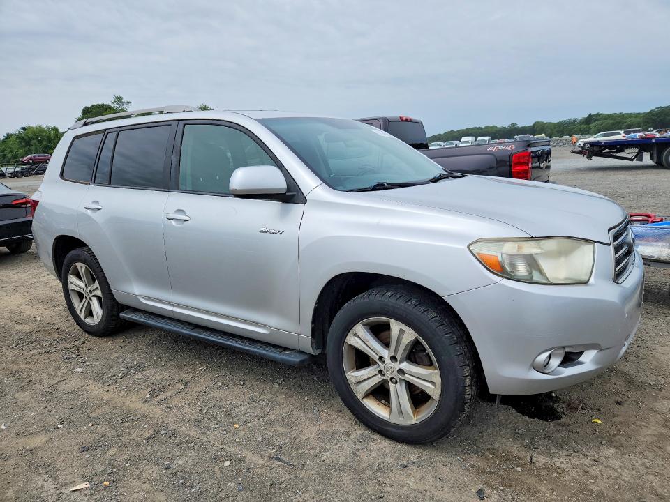 2008 Toyota Highlander VIN JTEES43A482099526 COPART salvage auction — MINOR DENT/SCRATCHES, Ma - Certificate Of Title, sold $125 on 2026-07-29 (photo 4)