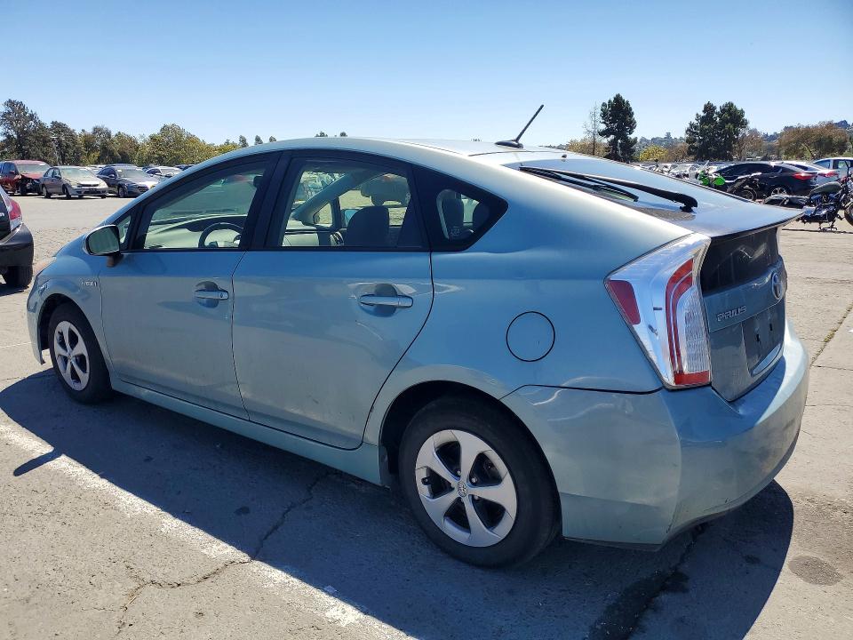 2012 Toyota Prius VIN JTDKN3DU8C5507938 COPART salvage auction — SIDE, Co - Dis/Dlr/Exp Only Clean Title, sold $2,900 on 2026-07-31 (photo 2)