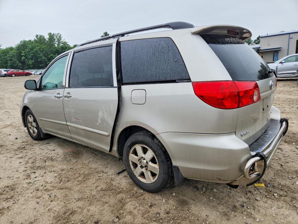 2009 Toyota Sienna VIN 5TDZK23C09S262615 COPART salvage auction — SIDE, MA - CERT OF TITLE-RECONSTRCTD COLL, sold $1,500 on 2026-07-09 (photo 2)
