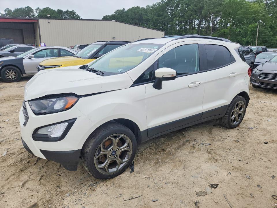 2018 Ford Ecosport VIN MAJ6P1CLXJC248876 COPART salvage auction — FRONT END, De - Salvage Certificate, sold $250 on 2026-07-28 (photo 1)