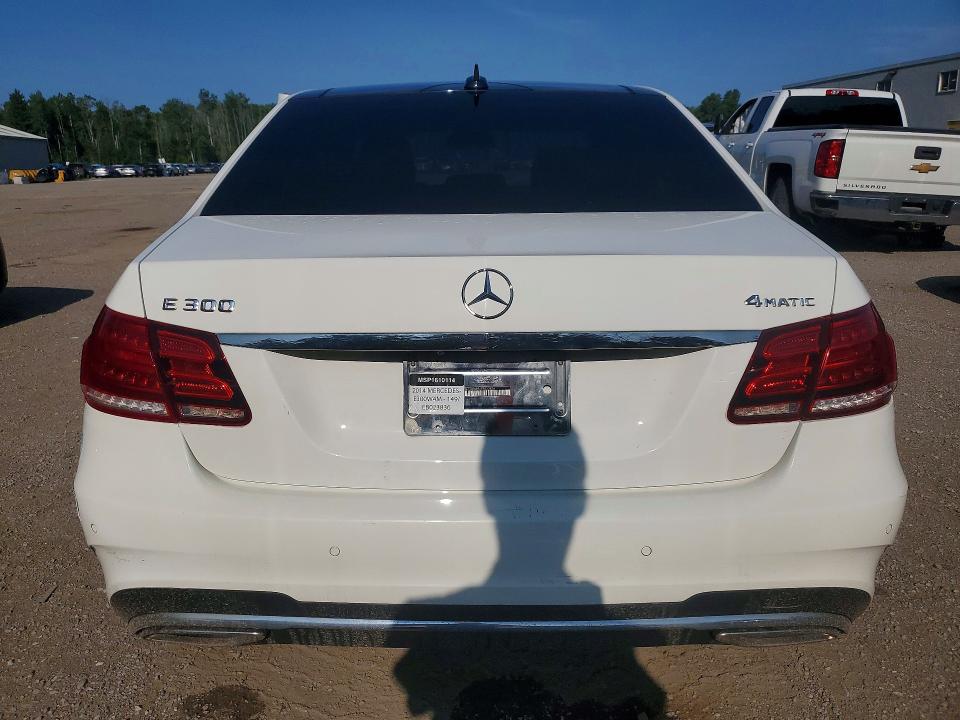 2014 Mercedes-benz E-class VIN WDDHF8BB1EB023836 COPART salvage auction — SIDE, On - Permit No Brand - Unfit, sold $625 on 2026-07-30 (photo 6)