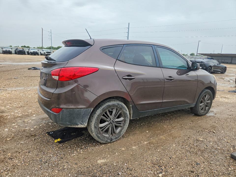 2015 Hyundai Tucson VIN KM8JT3AF2FU005553 COPART salvage auction — FRONT END, Tx - Certificate Of Title (P), sold $1,200 on 2026-07-29 (photo 3)
