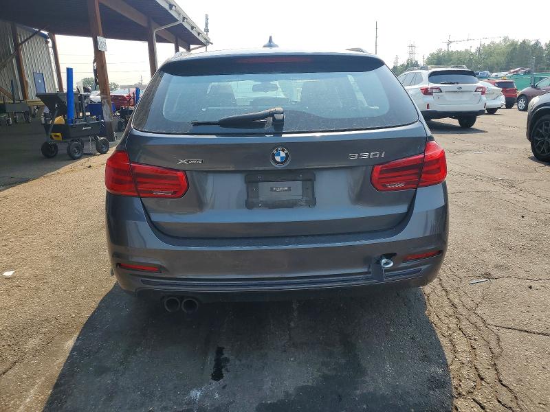 2017 BMW 3 series VIN WBA8K3C52HK678557 COPART salvage auction — SIDE, Ca - Salvage Certificate, sold $325 on 2026-07-30 (photo 6)