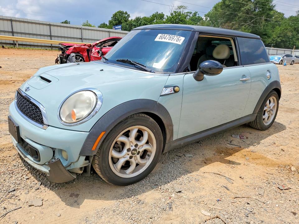 2012 Mini Cooper VIN WMWSV3C54CTY19595 COPART salvage auction — FRONT END, Va - Cert Of Title - Salvage, sold $100 on 2026-07-24 (photo 1)