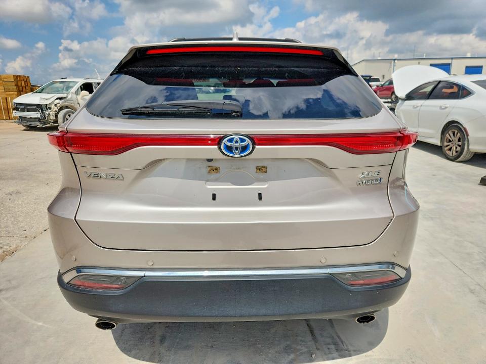 2021 Toyota Venza VIN JTEAAAAH8MJ071695 COPART salvage auction — FRONT END, Tx - Salvage Vehicle Title, sold $12,800 on 2026-08-25 (photo 6)
