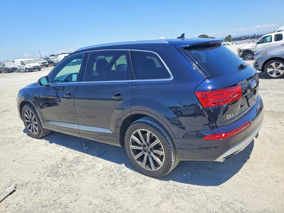 2017 Audi Q7 VIN WA1LAAF73HD018320 COPART salvage auction — MINOR DENT/SCRATCHES, Ca - Salvage Certificate, sold $625 on 2026-07-23 (photo 2)