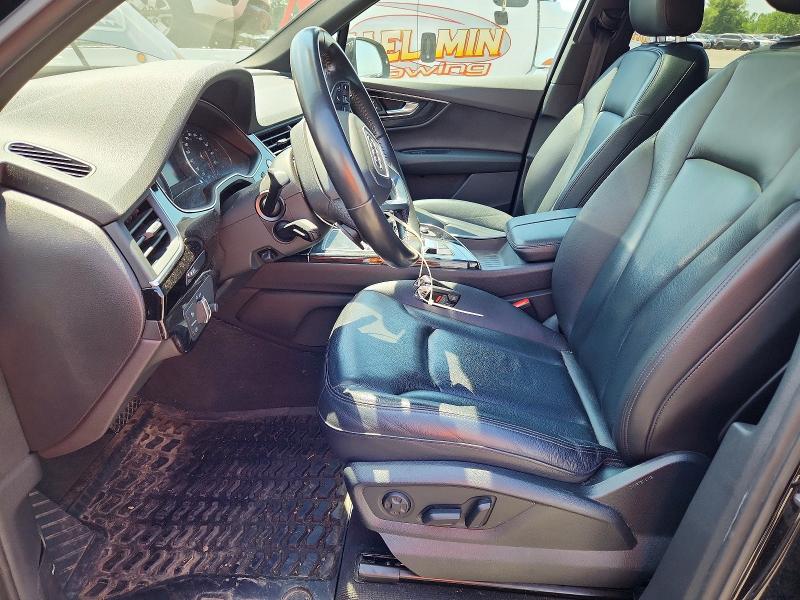 2019 Audi Q7 VIN WA1AAAF71KD012594 COPART salvage auction — WATER/FLOOD, PA - CERTIFICATE OF SALVAGE, sold $1,350 on 2026-07-28 (photo 7)