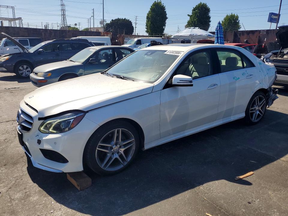 2014 Mercedes-benz E-klasse VIN WDDHF5KB6EB017156 COPART salvage auction — REAR END, Ca - Salvage Certificate, sold $4,300 on 2026-08-05 (photo 1)