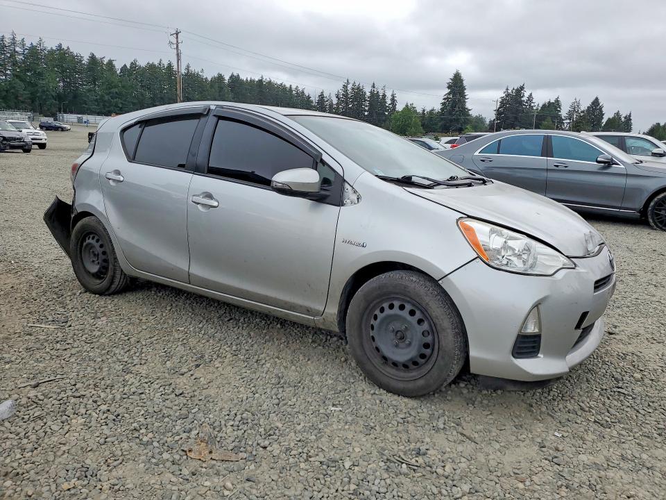 2014 Toyota Prius c VIN JTDKDTB35E1061366 COPART salvage auction — REAR END, Wa - Bill Of Sale, sold $725 on 2026-07-10 (photo 4)