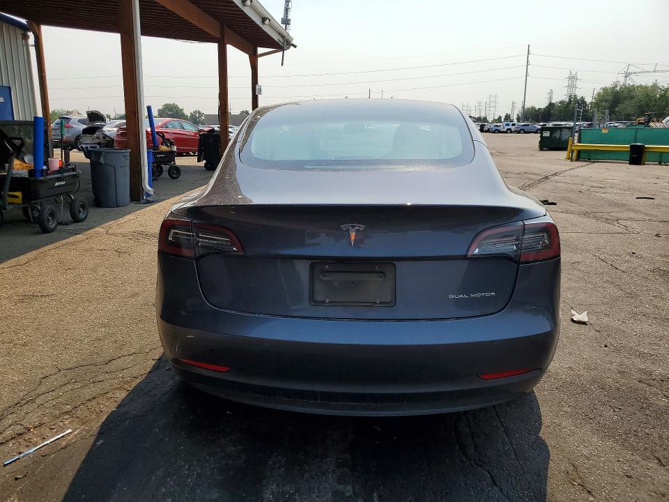 2022 Tesla VIN 5YJ3E1EB8NF195644 COPART salvage auction — FRONT END, CO - PUBLIC - SALVAGE TITLE (P), sold $5,500 on 2026-07-16 (photo 6)