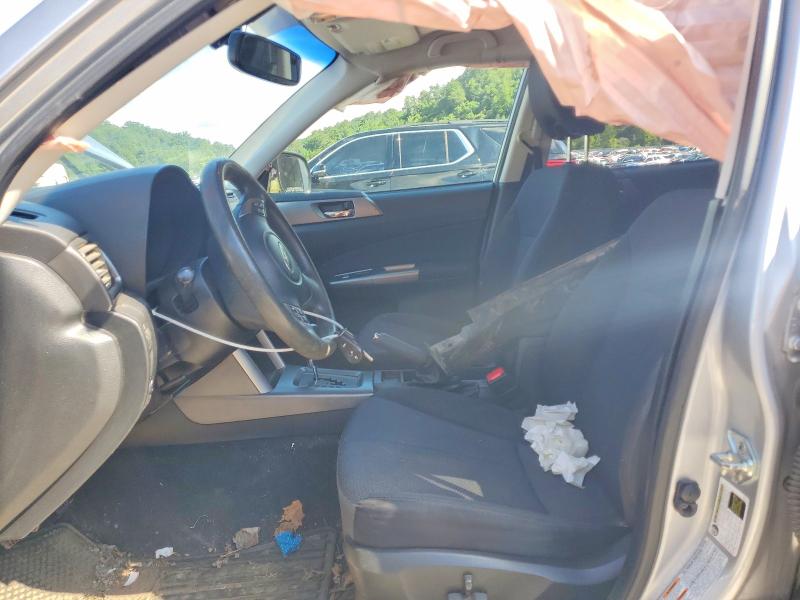 2012 Subaru Forester VIN JF2SHADC7CH412595 COPART salvage auction — FRONT END, Wv - Salvage Certificate, sold $175 on 2026-07-30 (photo 7)