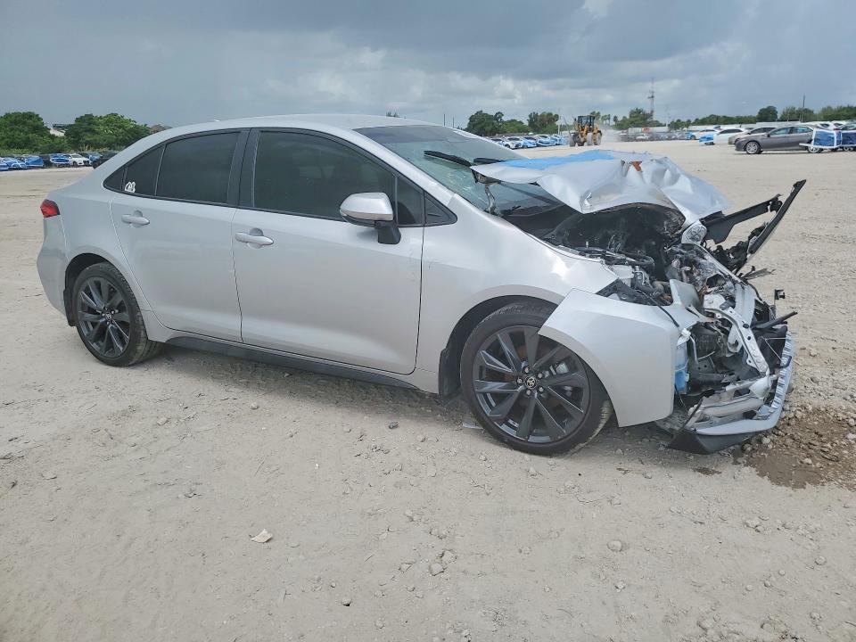 2025 Toyota Corolla VIN 5YFS4MCE8SP229272 COPART salvage auction — FRONT END, Fl - Certificate Of Destruction, sold $3,750 on 2026-07-16 (photo 4)
