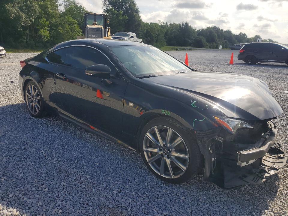 2018 Lexus Rc VIN JTHHZ5BC8J5019038 COPART salvage auction — FRONT END, LA - CERT OF TITLE-SALVAGE, sold $7,100 on 2026-08-17 (photo 4)