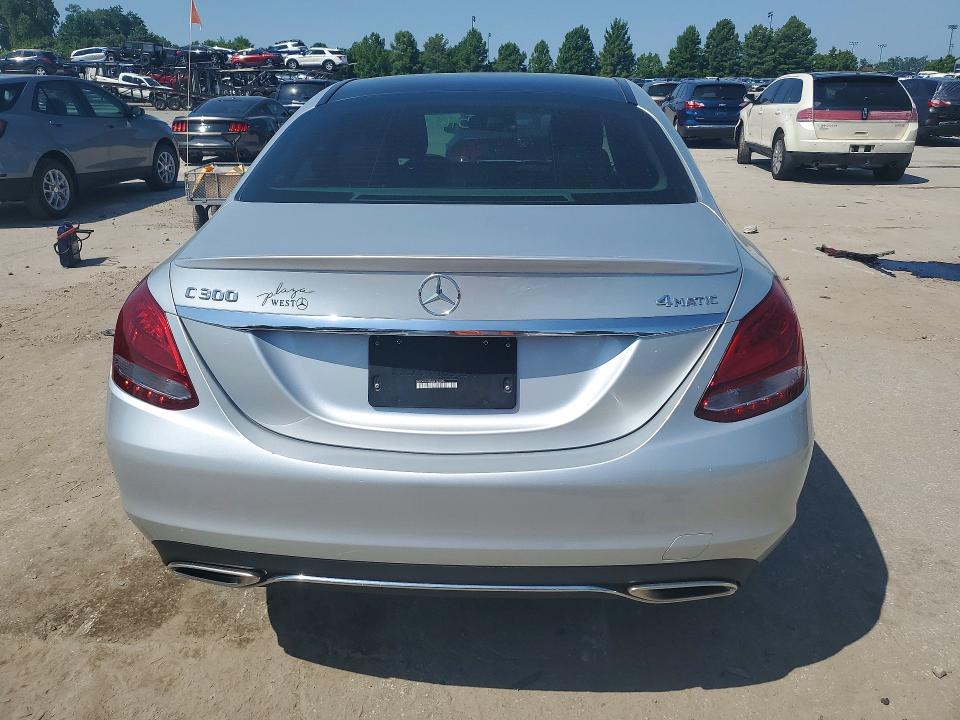 2016 Mercedes-benz C-klasse VIN WDDWF4KB5GR162376 COPART salvage auction — FRONT END, Mo - Salvage Certificate Of Title, sold $5,000 on 2026-07-28 (photo 6)