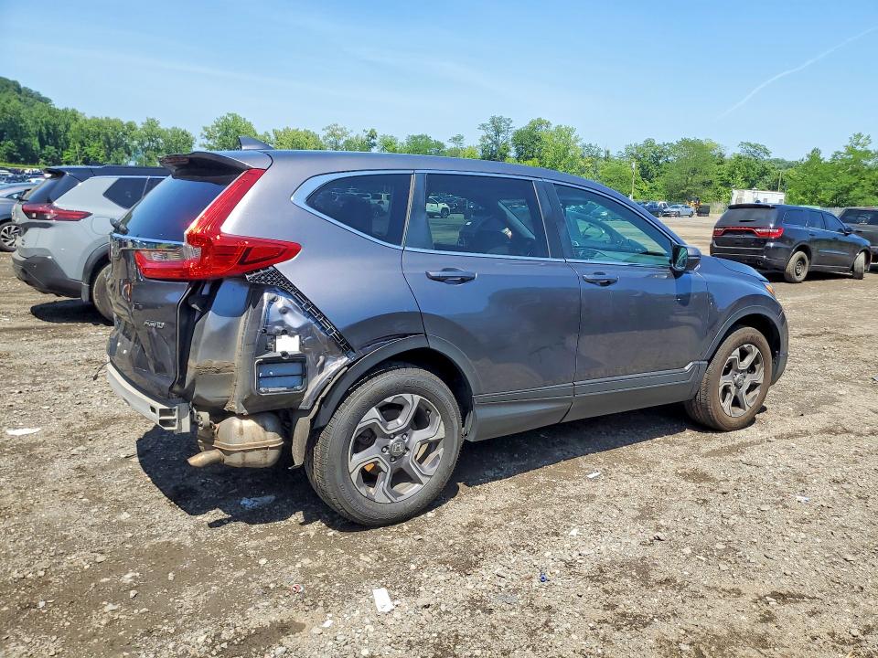 2018 Honda Cr-v VIN 7FARW2H8XJE026947 COPART salvage auction — REAR END, Ny - Mv-907A Salvage Certificate, sold $7,300 on 2026-07-14 (photo 3)
