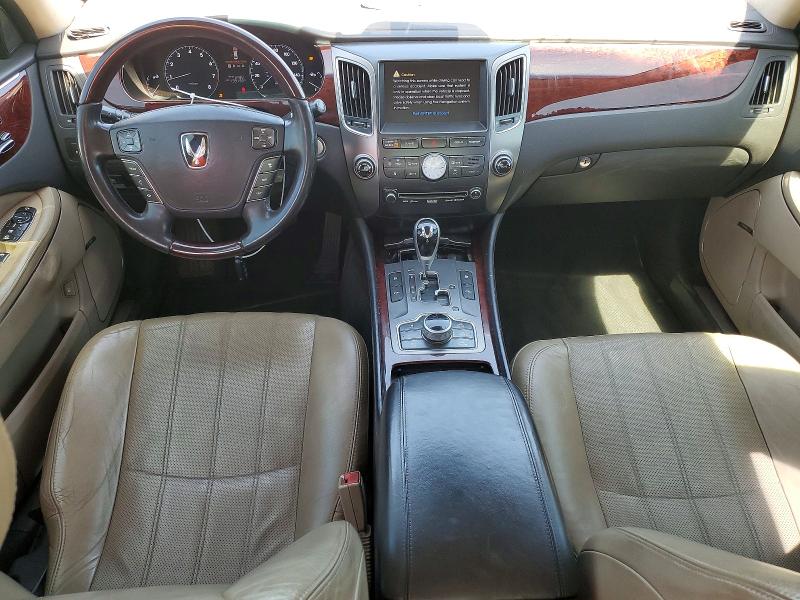 2013 Hyundai Equus VIN KMHGH4JH0DU072409 COPART salvage auction — MINOR DENT/SCRATCHES, Ca - Salvage Certificate, sold $925 on 2026-07-20 (photo 8)