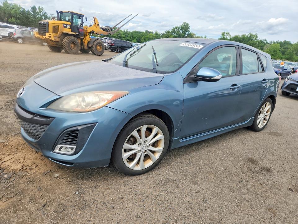 2010 Mazda 3 VIN JM1BL1H55A1115873 COPART salvage auction — REAR END, Ct - Cert Of Title-Salvage, sold $500 on 2026-07-24 (photo 1)