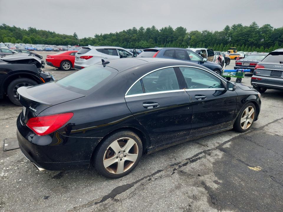 2016 Mercedes-benz VIN WDDSJ4GB4GN303225 COPART salvage auction — WATER/FLOOD, RI - CERTIFICATE OF TITLE, sold $725 on 2026-08-04 (photo 3)