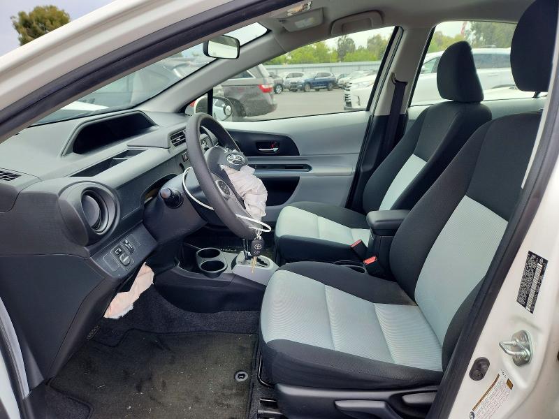2013 Toyota Prius VIN JTDKDTB35D1046297 COPART salvage auction — FRONT END, Ca - Salvage Certificate, sold $2,350 on 2026-07-27 (photo 7)