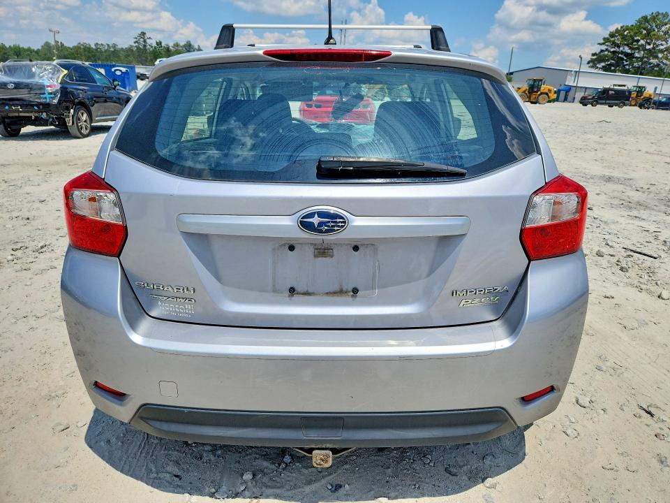 2014 Subaru Impreza VIN JF1GPAC69E8226133 COPART salvage auction — REAR END, Ga - Cert Of Title-Salvage, sold $1,450 on 2026-07-13 (photo 6)
