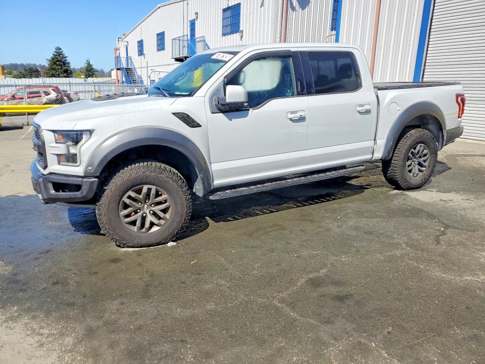 2017 Ford F-150 lightning VIN 1FTFW1RG4HFB32332 COPART salvage auction — MINOR DENT/SCRATCHES, ID - CERTIFICATE OF TITLE, sold $23,000 on 2026-07-24 (photo 1)