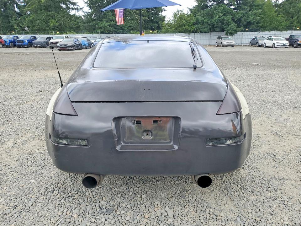 2006 Nissan 350z VIN JN1AZ34D66M303653 COPART salvage auction — FRONT END, WA - BILL OF SALE, sold $850 on 2026-07-24 (photo 6)