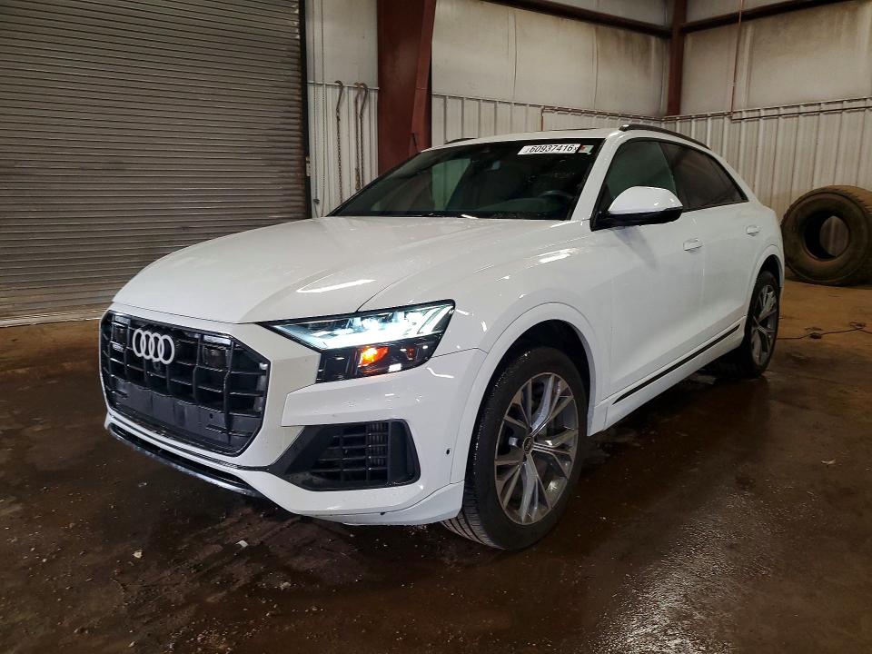 2021 Audi Q8 VIN WA1EVAF16MD038662 — COPART salvage auction photo