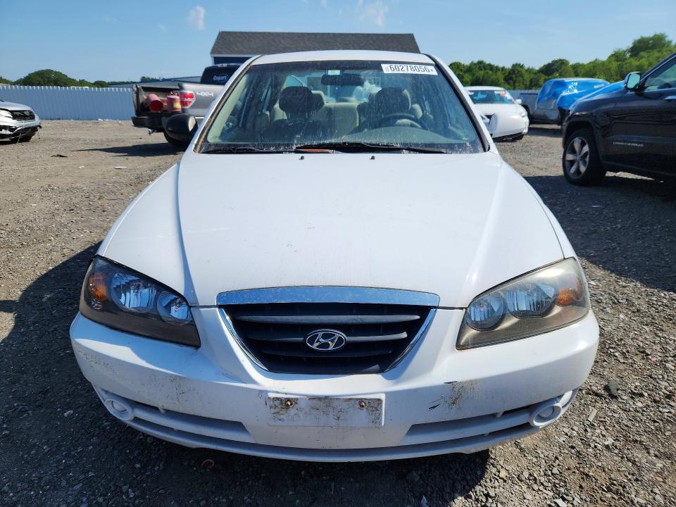 2005 Hyundai Elantra VIN KMHDN46D85U037538 COPART salvage auction — FRONT END, MA - CERTIFICATE OF TITLE, sold $400 on 2026-07-15 (photo 5)