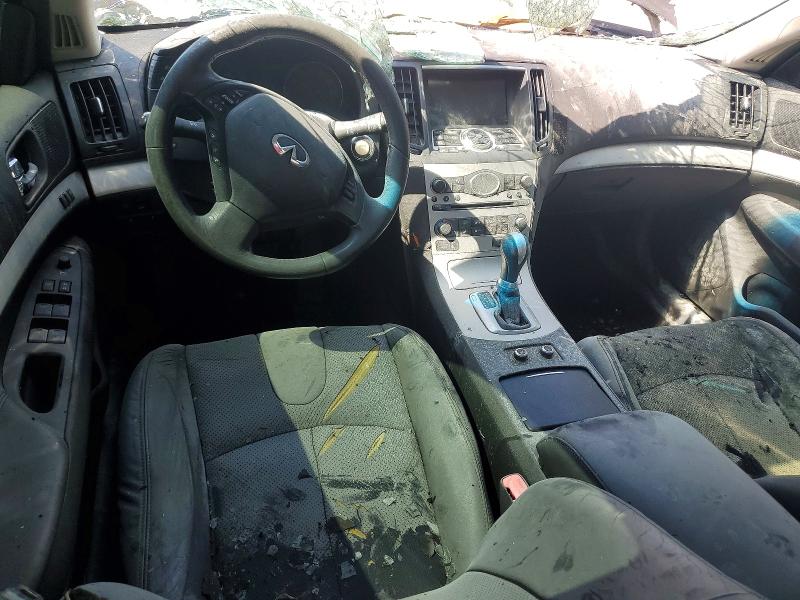 2009 Infiniti G37 VIN JNKCV61E29M306634 COPART salvage auction — BURN, GA - BILL OF SALE - PARTS ONLY, sold $250 on 2026-07-15 (photo 8)