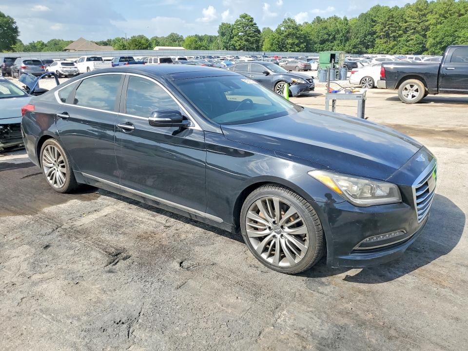 2015 Hyundai Genesis VIN KMHGN4JF9FU028533 COPART salvage auction — MECHANICAL, Ms - Certificate Of Title, sold $1,000 on 2026-07-31 (photo 4)