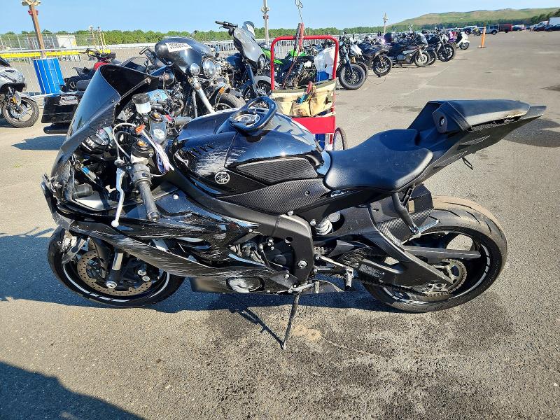 2020 Yamaha Yzf VIN JYARJ28E1LA007534 COPART salvage auction — SIDE, NY - MV-907A SALVAGE CERTIFICATE, sold $4,450 on 2026-07-23 (photo 3)