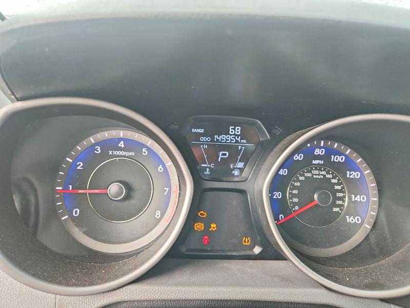2013 Hyundai Elantra VIN KMHDH6AE2DU009381 COPART salvage auction — FRONT END, MO - CERT OF TITLE-PRIOR SALVAGE, sold $400 on 2026-07-27 (photo 9)