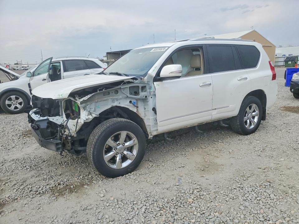 2012 Lexus Gx VIN JTJJM7FX9C5049353 COPART salvage auction — FRONT END, Co - Public - Salvage Title, sold $7,600 on 2026-07-14 (photo 1)