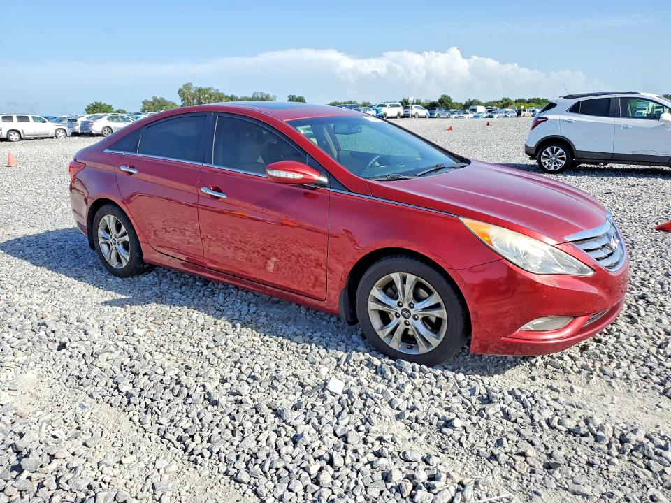 2013 Hyundai Sonata VIN 5NPEC4AC9DH516217 COPART salvage auction — SIDE, Fl - Cert Of Title Slvg Rebuildable, sold $10 on 2026-07-28 (photo 4)