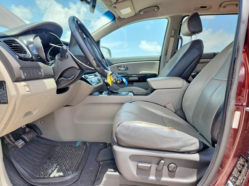 2016 Kia SEDONA VIN KNDMC5C15G6143852 COPART salvage auction — MINOR DENT/SCRATCHES, Fl - Certificate Of Title, sold $1,450 on 2026-07-28 (photo 7)